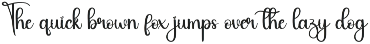 Babycute | Script Font preview