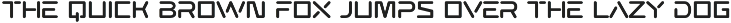 VENUS - Modern Futuristic Scifi Font font preview