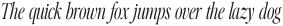 Hangoe Condensed Italic otf (400)