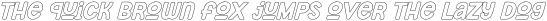 Fox Monster Outline Italic otf (400)