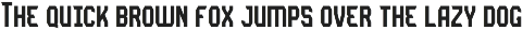 Lightning font preview