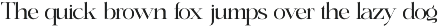 AQUA - Unique Serif font preview