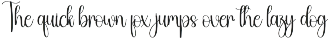 Signature | Script Font preview