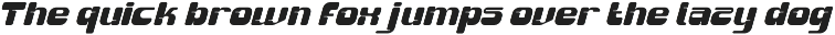 Flux Y2K Futuristic Display Typeface preview