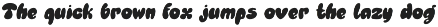 Tropiquaint Bubbly Y2K Groovy Font font preview