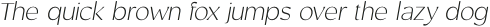 Rosan Sans Extra Light Italic otf (200)