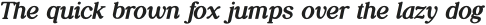 Daily Magazine Bold Italic otf (700)