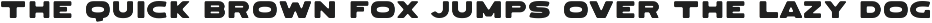 Runaway | A Super Chunky Sans Serif font preview