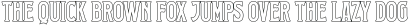 The Scriledge Outline Regular otf (400)