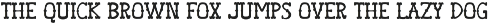 Western is a Western display font preview