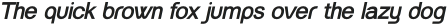 Forehands Rounded SemiBold Italic otf (600)