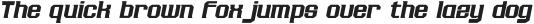 Driftrot Rounded Italic Regular otf (400) Sample