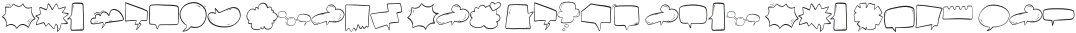 Speech Bubble Regular otf (400)