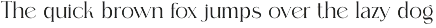 Mofllig Modern Ligature Serif Font preview