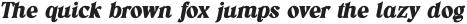 headline heritage ExtraBold Italic otf (700) Sample