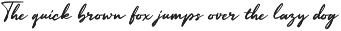 Kaystone / Signature font preview