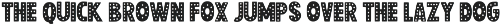 Jackpot Games - Dot Font font preview