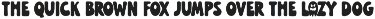 Haunted Sunday - Halloween Font font preview