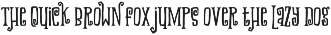 Shriek! Font preview