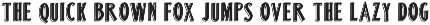Kenzoe font preview
