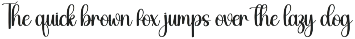 Relation | Script Font preview