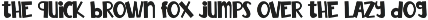 Hypno Style font preview