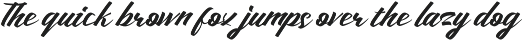 Bistoraw - Modern Script Font preview