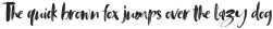 Tanktop Brush Alternative Fonts Regular otf (400)