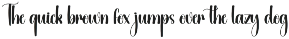 Minimalist | Script Font preview