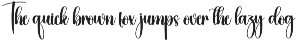 Saturday | Script Font preview