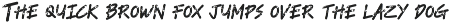 Ghamexz - Font preview