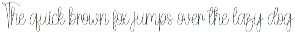 Bestline | Script Font preview