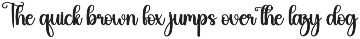 Humble | Script Font preview