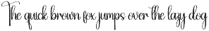 Underline | Script Font preview