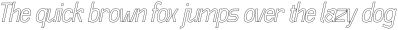 Baroque Grotesk SemiBold Italic Outline otf (600)
