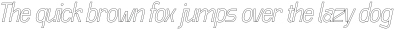 Baroque Grotesk Medium Italic Outline otf (500)