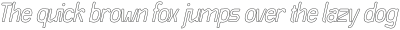 Baroque Grotesk Bold Italic Round Outline otf (700)