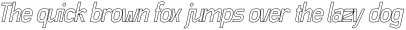 Baroque Grotesk Black Italic Outline otf (900)