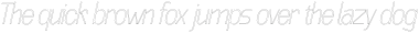 Baroque Grotesk Ultra Light Italic Outline otf (300)