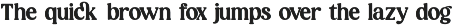 Magics Flavor Retro Modern Serif font preview