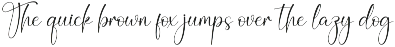 California | Script Font preview