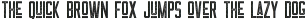 The Farmer Textured Regular ttf (400) Sample