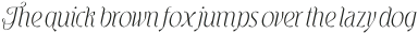 Souljiwa Thin Italic otf (100)
