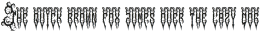 Marvosa Metal Font otf (400) Sample