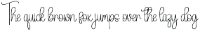 Holiday | Script Font preview