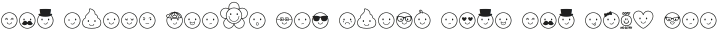 MTF Cheeky Emoji Doodles otf (400)