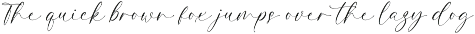 The Florence Calligraphy Font preview