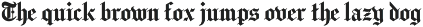 CS Bristol – Blackletter Font preview