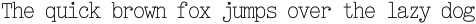 Selectric font preview