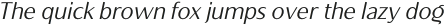 Giltune Extra Light Italic otf (200)